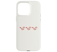 Red Horses Galop Running Year of The Horse Coque pour iPhone 15 Pro Max