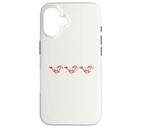 Red Horses Galop Running Year of The Horse Coque pour iPhone 16