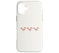 Red Horses Galop Running Year of The Horse Coque pour iPhone 16 Plus