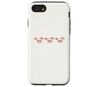 Red Horses Galop Running Year of The Horse Coque pour iPhone SE (2020) / 7/8