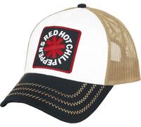 AMPLIFIED Casquette 'Red Hot Chili Peppers' rouge / noir / blanc, Taille 55-60