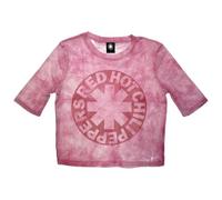 Red Hot Chili Peppers Asterisk Circle Mesh Crop Top Size XL