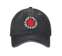 Red Hot Chili Peppers Chapeaux Hip Hop Chapeau Casquette de Baseball en Coton Casquette de Camionneur réglable pour Hommes et Femmes en Coton, pour Toutes Les Saisons