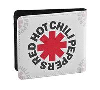 Red Hot Chili Peppers Portefeuille Blanc Asterisk Band Logo Nouveau Officiel