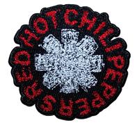 Red Hot Chili Peppers Scribble Asterisk Woven Patch Size One Size