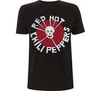 Red Hot Chili Peppers - T-Shirt # L Unisex Black # Flea Skull