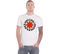 Red Hot Chili Peppers T Shirt Rouge Asterisk Band Logo Nouveau Officiel Homme Size XXL