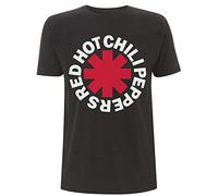 Red Hot Chili Peppers - T-Shirt # XXL Unisex Black # Classic Asterisk [Import]