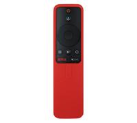 Red Housse de protection en Silicone pour Xiaomi Mi TV Box s, pour télécommande intelligente, Compatible avec Bluetooth, Wifi, antichoc Nipseyteko