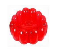 (Red) Jelly Inflatable Chair for Indoor & Outdoor Use, Portable Blow Up Couch Sofa Seat, Air Couch for Yard, Patio, Beach, The Jelly Collection