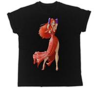 Red Jessica Rabbit T-Shirt Black Mens Tee Unisex Shirt Black L
