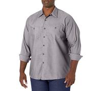 Red Kap Chemise de Travail à Manches Longues pour Homme, Gris argenté, XX-Large Haut