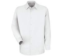 Red Kap Chemise de travail pour homme RK Specialized Pocketless, S, blanc, 1