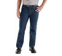 Red Kap Men's Classic Work Jean, Prewashed Indigo, 34x34