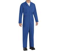 Red Kap Men's Tall Size Twill Action Back Coverall, Electric Blue, 42 Long