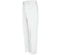 Red Kap Pantalon de Travail Infroissable en sergé mélangé pour Homme, Blanc, 34 W/32 L