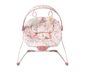 Red Kite Cozy Bounce Transat musical pour bébé Rose et lierre