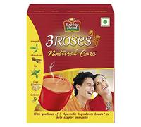 RED LABEL Brooke Bond 3 Roses Thé de soin naturel avec 5 ingrédients ayurvédiques, 100 g