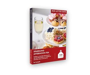 Red Letter Days Sparkling Afternoon Tea Bon cadeau - 260 expériences de thé de l'après-midi pétillantes