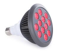 Red Light Therapy by Hooga with Power Cord. Red 660nm Near Infrared 850nm 12 LEDs. High Irradiance, Combo Treatment for Skin, Pain Relief, Anti-âge, Muscle Recovery, Performance. HG24.