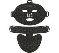 Red Light Therapy Masque visage et cou à LED anti-âge raffermissant et anti-rides avec minuterie rechargeable, convient à tous les types de peau à la maison spa