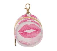 Red Lips Étui porte-tétine pour bébé avec fermeture éclair et clip