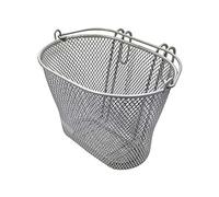 Red Loon Panier de vélo pour enfant - Argenté - En métal - 20 x 18 x 10 cm