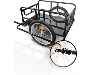 Red Loon Remorque de vélo pliable - Chariot de transport Mountee - Remorque de vélo pliable - Remorque de transport - Cargo - Charge maximale : 36 kg