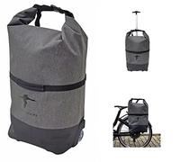 Red Loon Sac à vélo | Sacoche & Trolley | Sac à bagages étanche avec poignée télescopique | Volume de 28 L