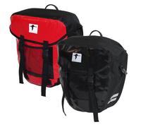 Red Loon Sacoche de rangement Sacoche de porte-bagages Sacoche de vélo Camion Bâche étanche, Couleur:Noir