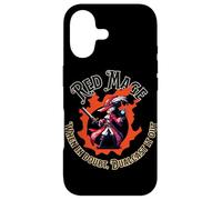 Red Mage - en Cas de Doute, Diffusion en Double Diffusion - MMORPG Amusant Coque pour iPhone 17