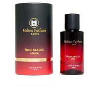 Red Magic Aïsha - Extrait de Parfum 50ml (Melina Parfums Paris, Parfum de Niche Intense Femme,Oriental & Envoûtant | Collection Luxe - Longue Tenue