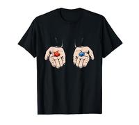 Red Meeple Blue Meeple Jeu de société humoristique T-Shirt