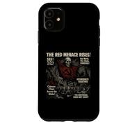 Red Menace Communism Horreur Movie Vintage Halloween Coque pour iPhone 11