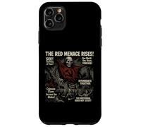 Red Menace Communism Horreur Movie Vintage Halloween Coque pour iPhone 11 Pro Max