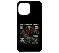 Red Menace Communism Horreur Movie Vintage Halloween Coque pour iPhone 13 Pro Max