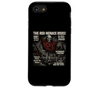 Red Menace Communism Horreur Movie Vintage Halloween Coque pour iPhone SE (2020) / 7/8