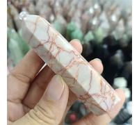Red Mesh Stone Little Column Crystal Home Office Decoration Craft Gifts Ornaments Ornaments (Size : 1pc)