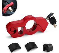 Red Motorcycle Brake Lock Aluminium Alloy Motorcycle Brake Lock With Washer Motorcycle Throttle Lock Used To Fix Handlebars Of Motorcycles And Electric Vehicles