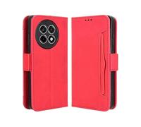(Red,Multicolor)Leather Case for OnePlus 13R 5G Ace 5 5G Ace 5 Pro 5G Phone Wallet Cover with Multiple Card Slots -