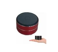 (Red)New Buzzgo Speaker, Bluetooth Mini Speaker Bone Conduction Black/silver/red