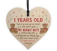 RED OCEAN 1er Anniversaire Cadeau pour Fils 1er Anniversaire décoration 1er Anniversaire Accessoires garçon Souvenir