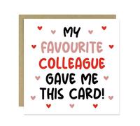 RED OCEAN Carte humoristique pour un collègue qui quitte son emploi - Carte d'adieu avec enveloppe kraft incluse