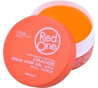 Red One Aqua cire pour cheveux gel pleine force orange, 150ml
