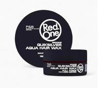 Red One Aqua Hair Wax, Cire Coiffante Effet Brillant, 150ml (QUICKSILVER)