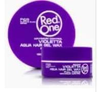 Red One Aqua Hair Wax, Cire Coiffante Effet Brillant, 150ml (VIOLETTA)