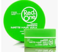 Red One Cire Coiffante Mate Verte, Finition Professionnelle, 150g