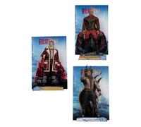 Red One Movie Maniacs Lot de 6 Statues en PVC
