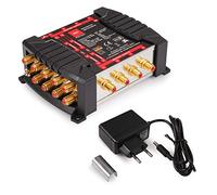 RED OPTICUM OMS 9/8 Pro TR Multiswitch pour la réception de Deux Positions Satellites jusqu'à 8 participants/Contacts plaqués Or / 4K, 3D, UHD adapté/Quattro LNB adapté/contrôlable terrestre