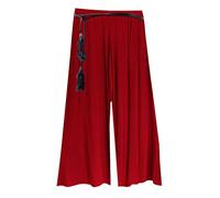 (Red Palzzo Pnts) Pantalons evasé rouge. Taille 46